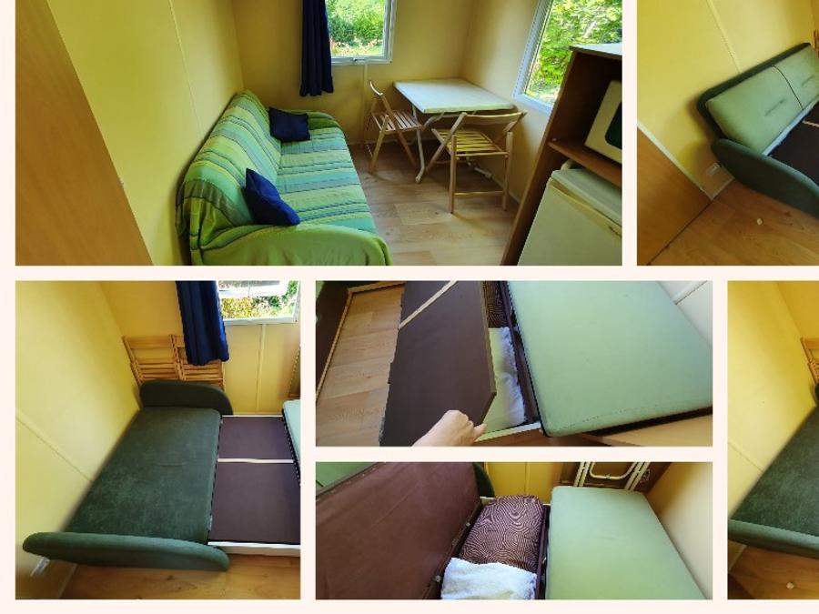 Mobilhome 2 personnes - 1 chambre 2 couchages 3