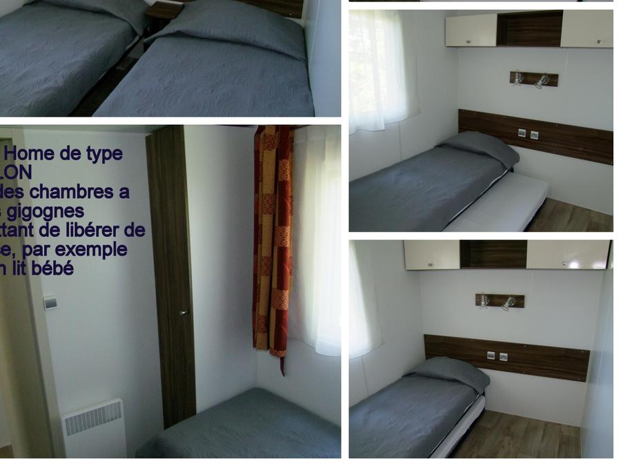 Mobilhome 6 personnes - 3 chambres 6 couchages 2 salles de bain - 40 m² 3