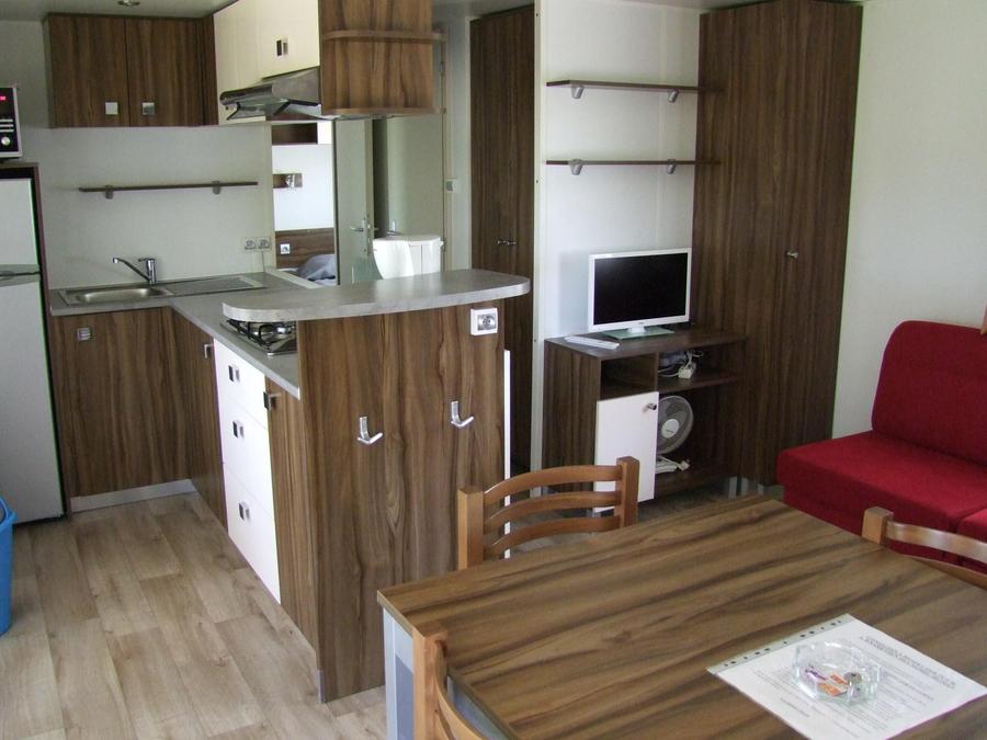 Mobilhome 6 personnes - 3 chambres 6 couchages 2 salles de bain - 40 m² 2