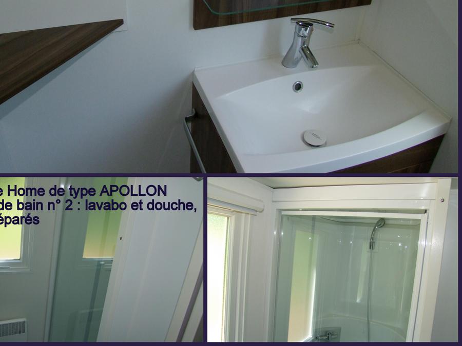 Mobilhome 6 personnes - 3 chambres 6 couchages 2 salles de bain - 40 m² 8