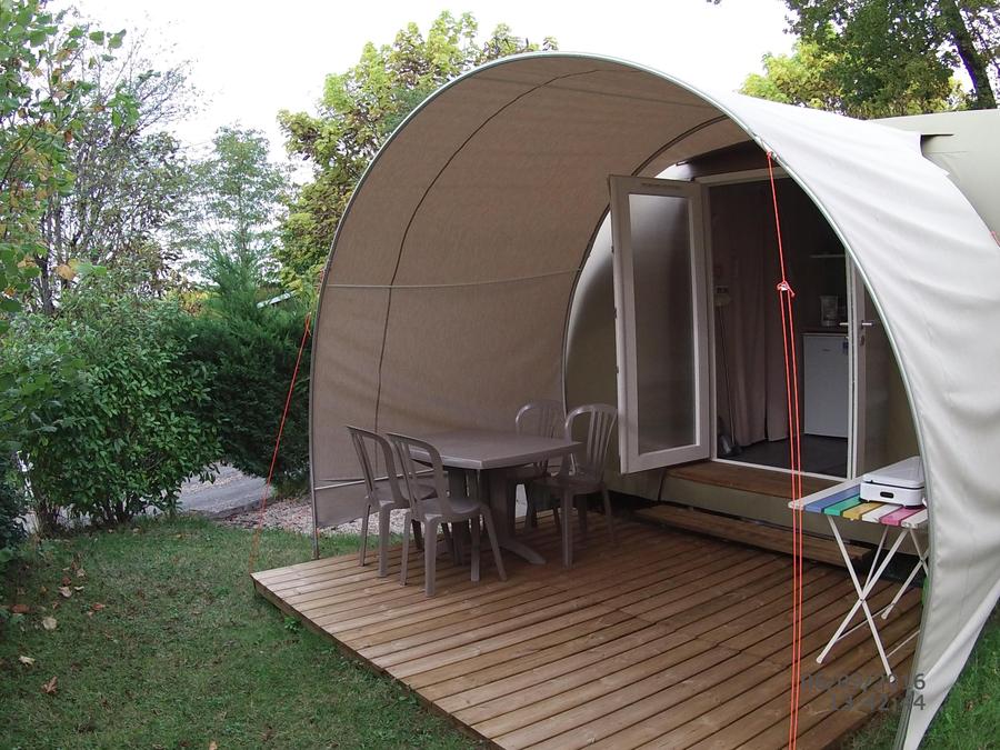 Bungalow toilé 4 personnes - COCO SWEET sans sanitaires 12
