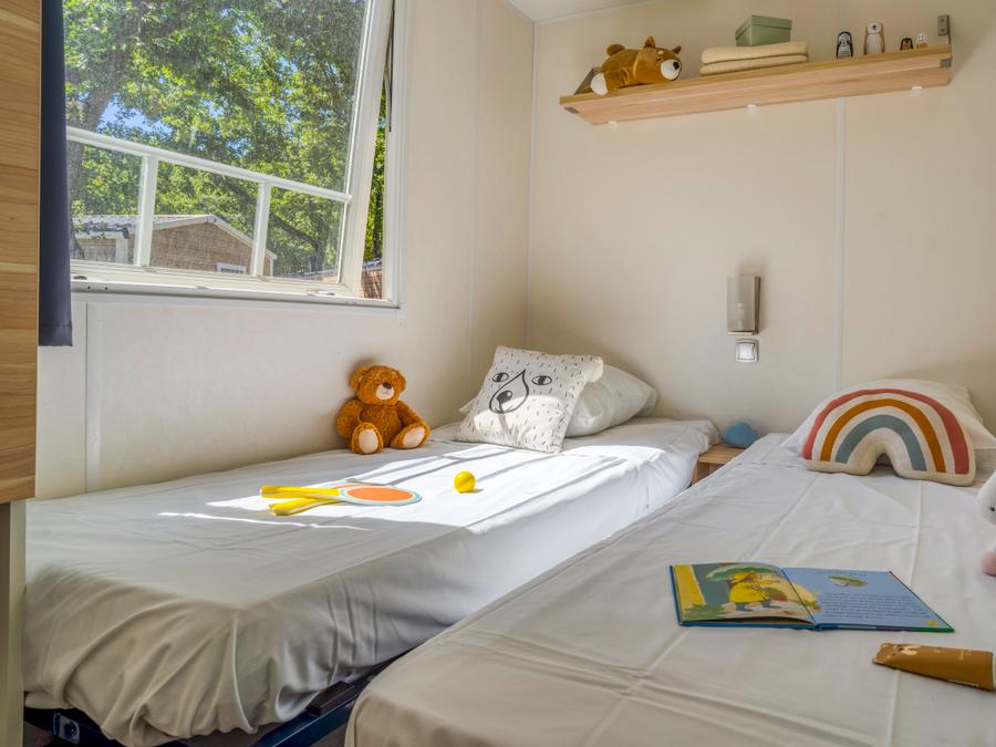 Mobilhome 6 personnes - 3 chambres 4 adultes + 2 enfants 5