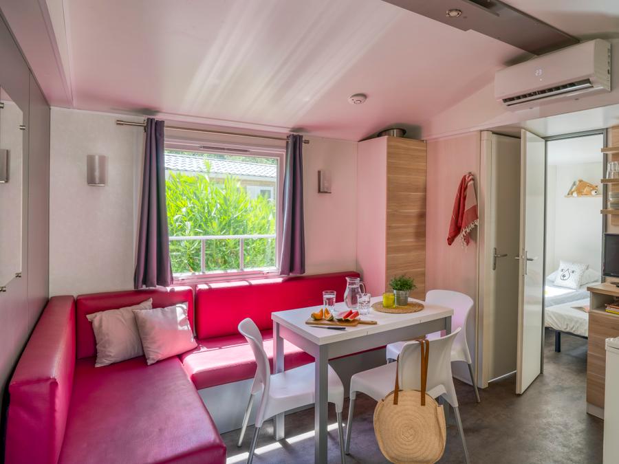 Mobilhome 6 personnes - 3 chambres 4 adultes + 2 enfants 2