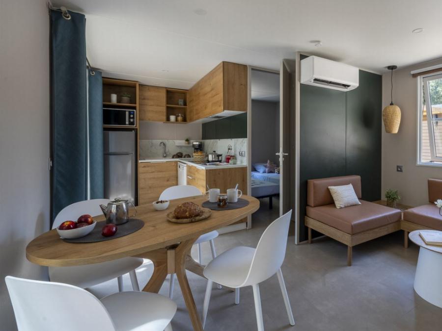Mobilhome 4 personnes - Mobil-Home Charme 2 chambres 4p 3