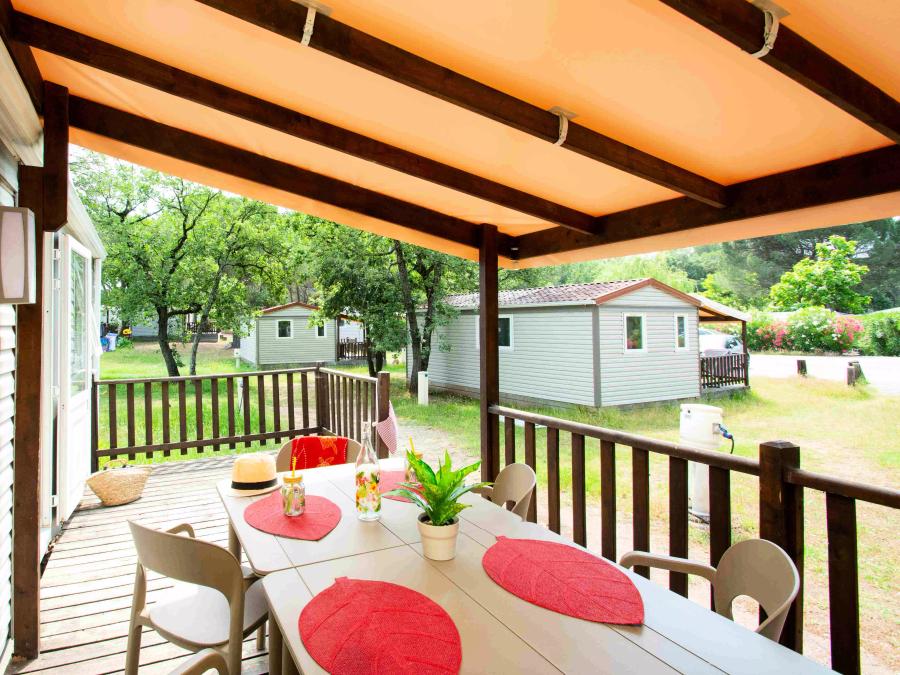 Mobilhome 6 personnes - 3 Pièces 4/6 Personnes Climatisé + TV 12
