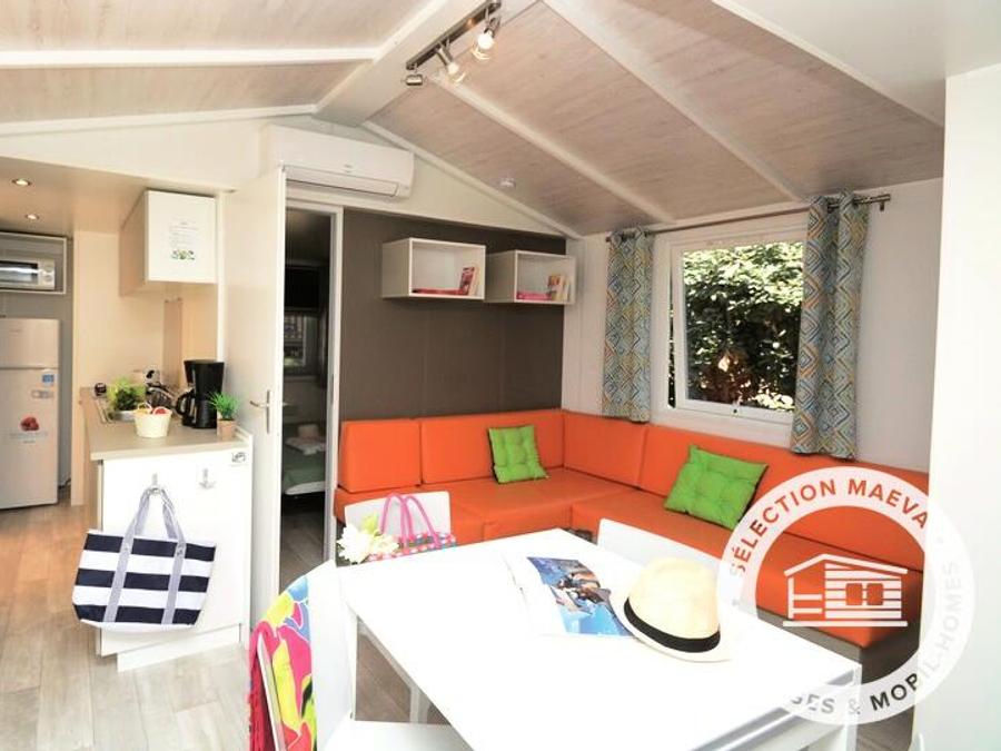 Mobilhome 6 personnes - Luxe 4 Pièces Climatisé + TV 2