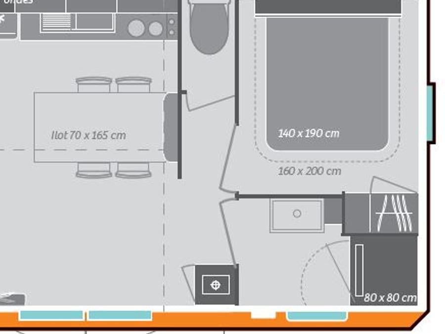 Mobilhome 4 personnes - Premium 5