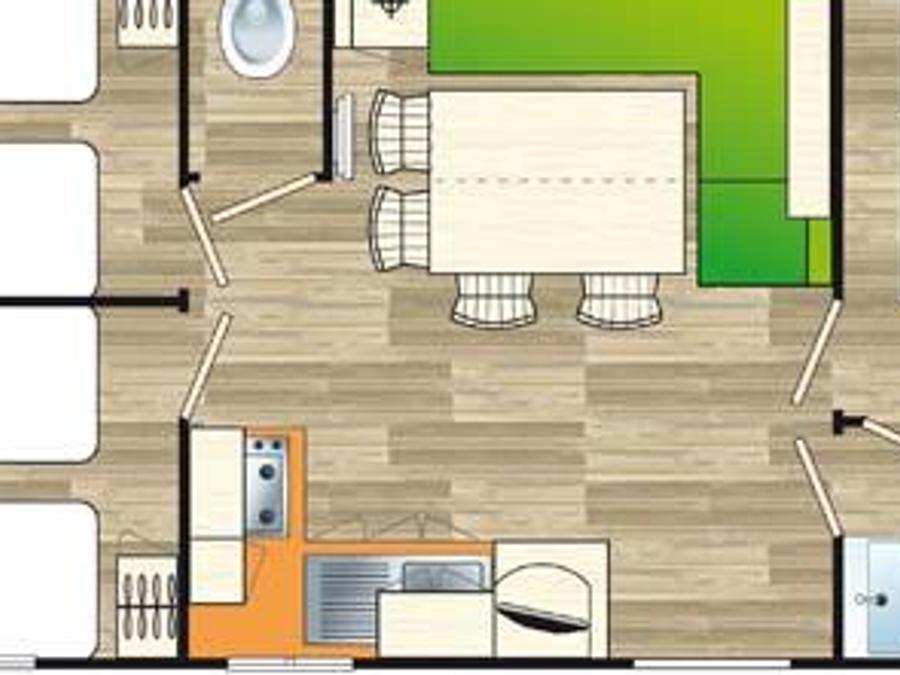 Mobilhome 6 personnes - FAMILY 7