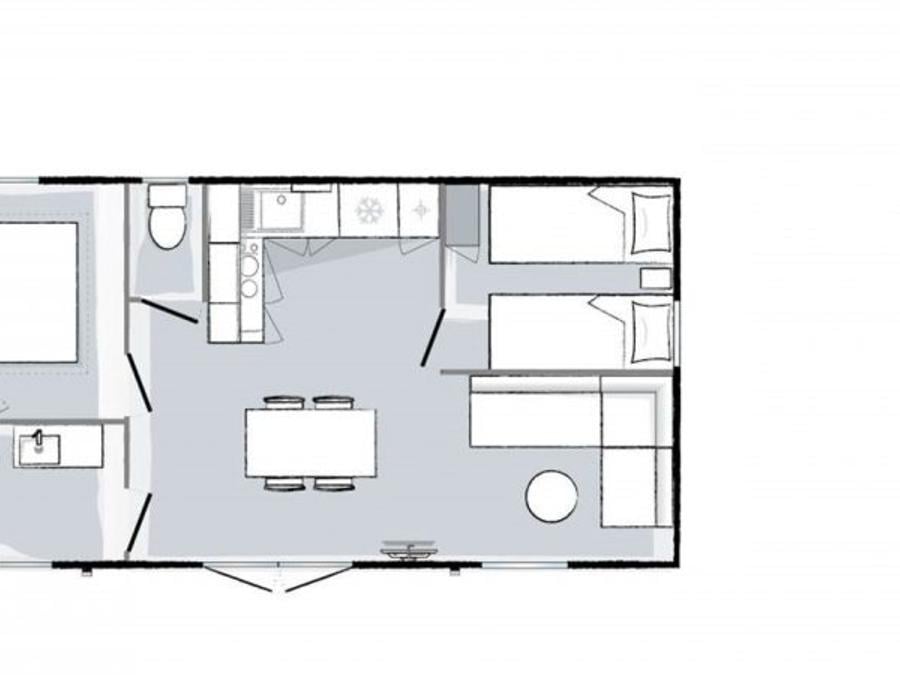 Mobilhome 4 personnes - PRESTIGE S 1
