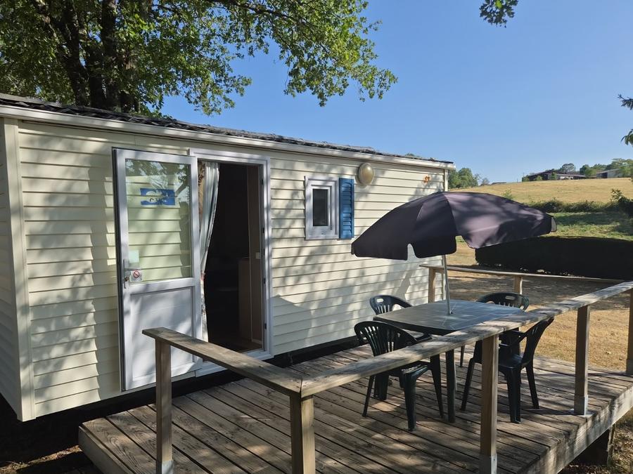 Mobilhome 4 personnes - Mobil-home Eco Nature – 2 chambres – sanitaires communs 0