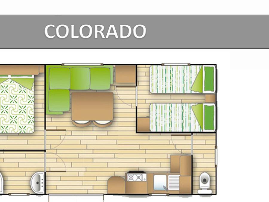 Mobilhome 6 personnes - COLORADO STANDARD 9