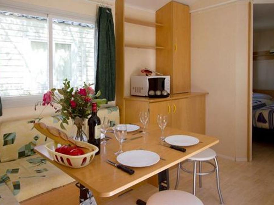 Mobilhome 6 personnes - Mobil home Confort - 2 chambres - (27m²) 4/6 pers 1