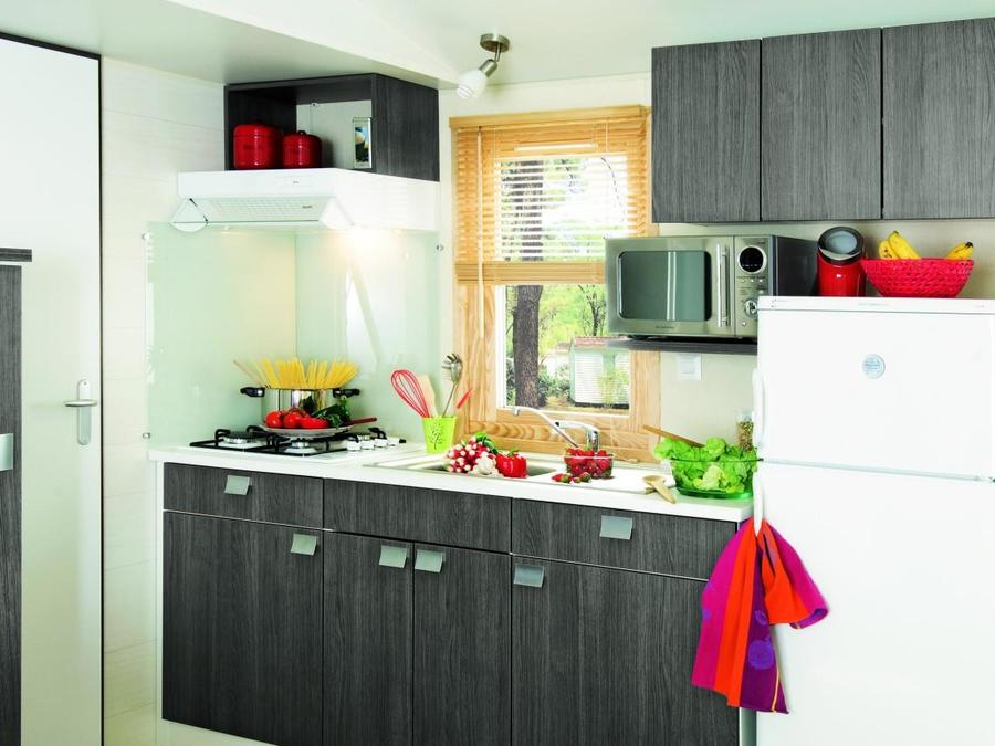Mobilhome 6 personnes - Confort TV 3ch -TV-terrasse couverte-plancha- 30m² | CONFORT 5