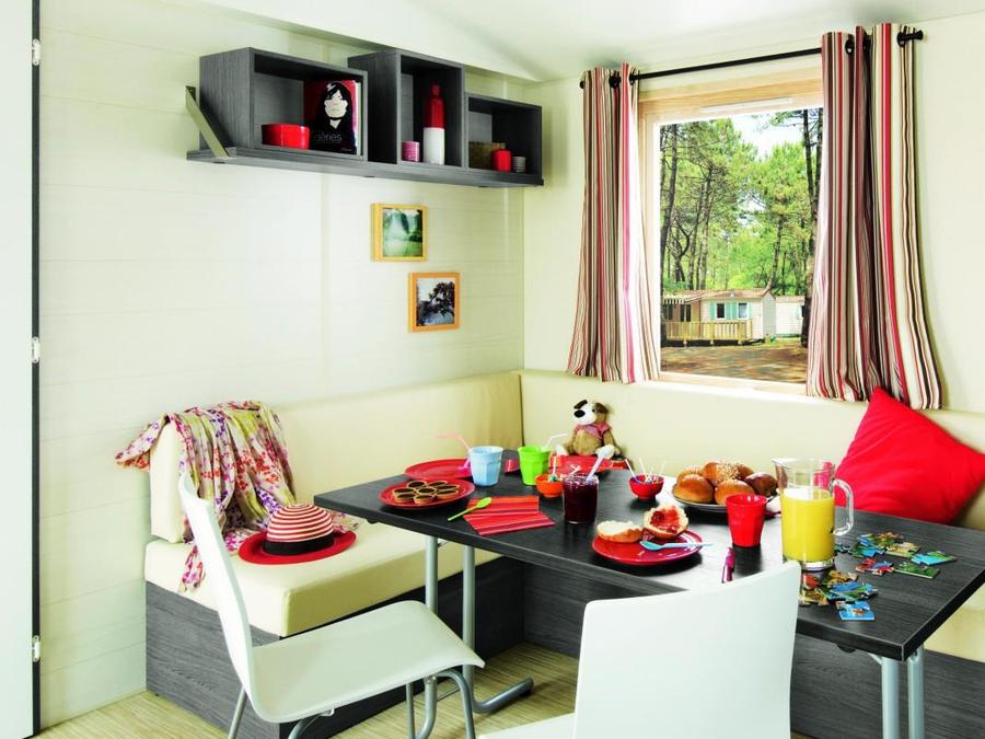 Mobilhome 6 personnes - Confort TV 3ch -TV-terrasse couverte-plancha- 30m² | CONFORT 4