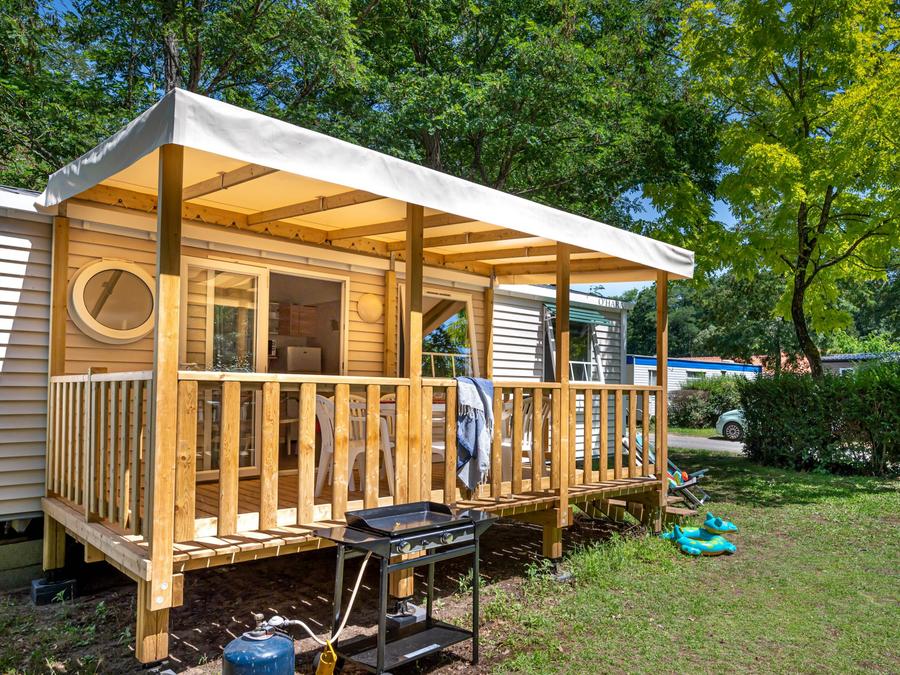 Mobilhome 6 personnes - Confort TV 3ch -TV-terrasse couverte-plancha- 30m² | CONFORT 1