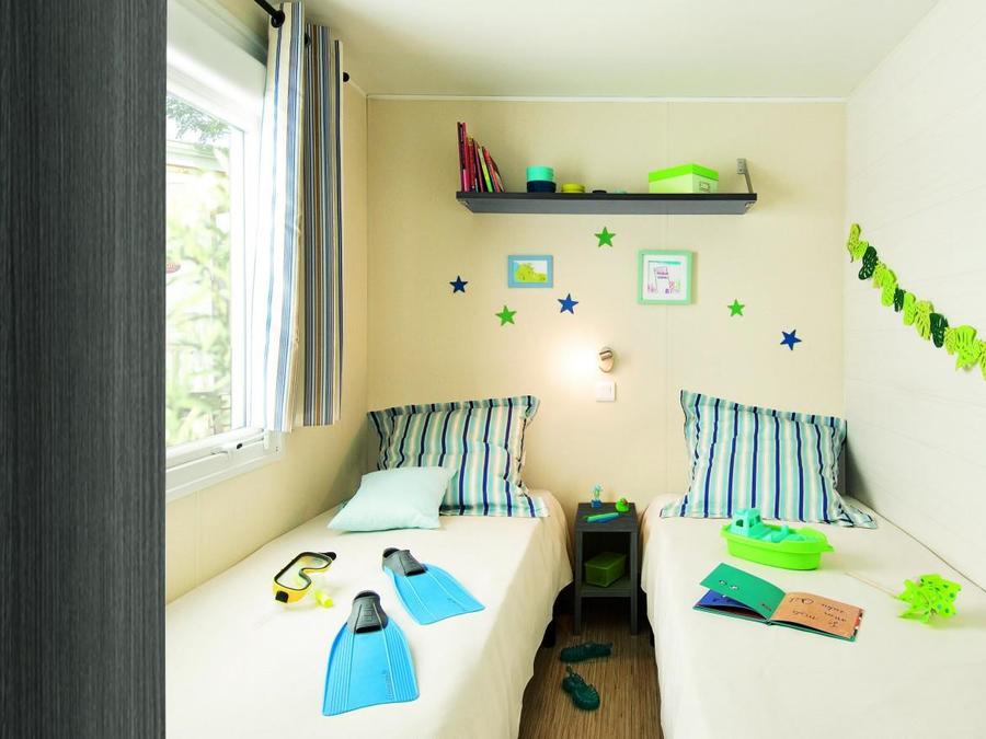 Mobilhome 6 personnes - Confort TV 3ch -TV-terrasse couverte-plancha- 30m² | CONFORT 7