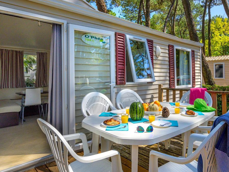 Mobilhome 6 personnes - Classique 3ch (sans TV)-terrasse découverte-30m² | STANDARD 2
