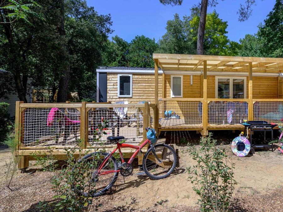 Mobilhome 8 personnes - Family 4ch-CLIM-terrasse XXL couverte-TV-LV-plancha-38m²| PREMIUM 0