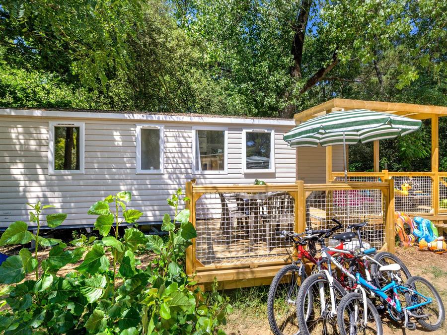 Mobilhome 6 personnes - Family 3ch-CLIM-terrasse XXL couverte-TV-LV-plancha-30m² | PREMIUM 7