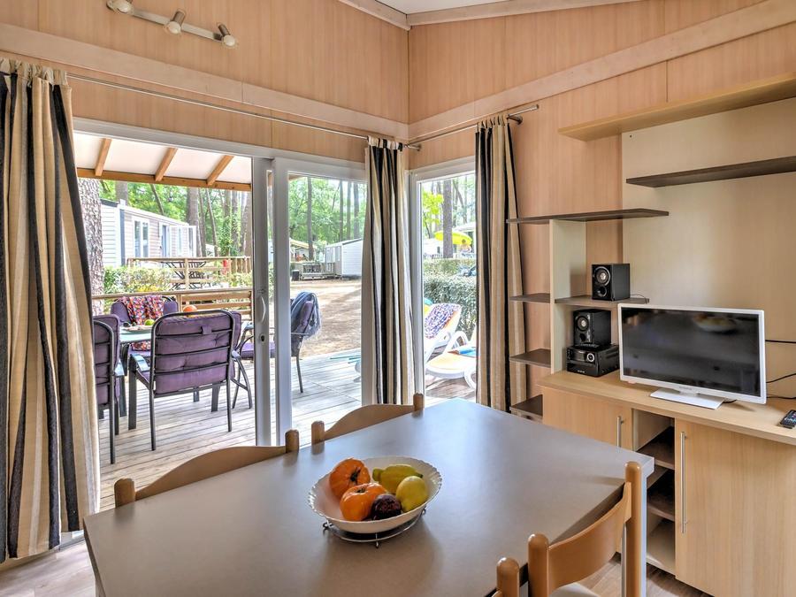 Chalet 6 personnes - Cottage Premium 3ch | PREMIUM - 32 à 40m² terrasse couv. - TV - LV 3