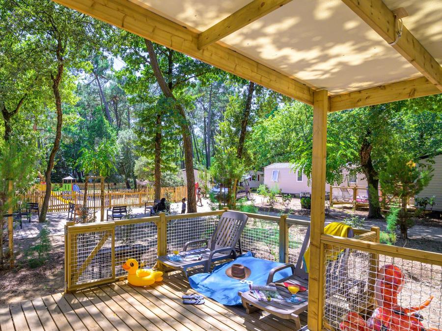 Mobilhome 5 personnes - Family 2ch-CLIM-terrasse XXL couverte-TV-LV-plancha-28m² | PREMIUM 3