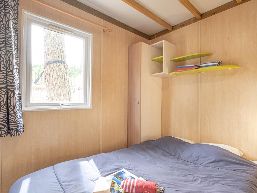 Chalet 7 personnes - Garden 3ch- CLIM-baignoire-TV-LV-plancha-piéton-terrasse couverte-32m² | PREMIUM 8