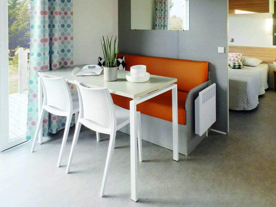 Mobilhome 5 personnes - Life 2ch PMR- CLIM -TV-LV-plancha-32m²-terrasse couverte | PREMIUM 4