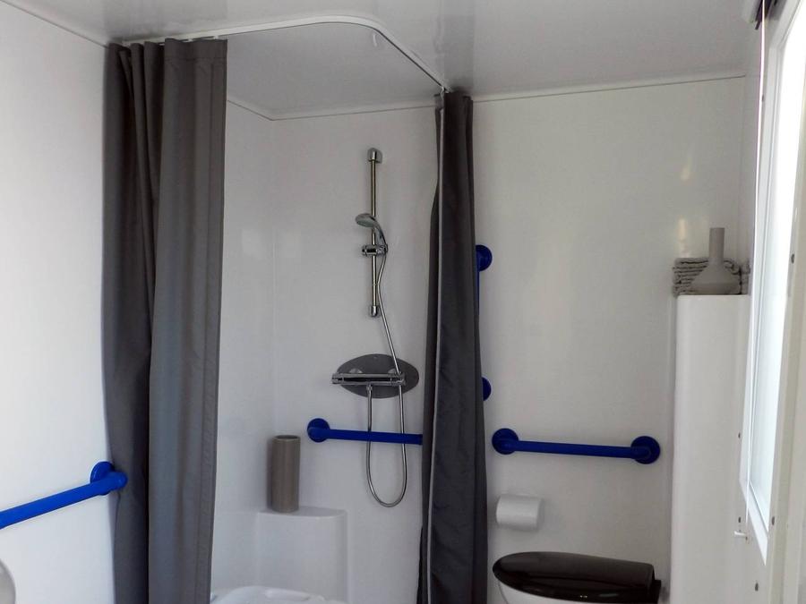 Mobilhome 5 personnes - Life 2ch PMR- CLIM -TV-LV-plancha-32m²-terrasse couverte | PREMIUM 8