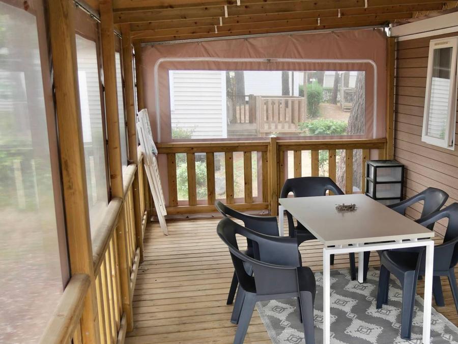 Mobilhome 5 personnes - Life 2ch PMR- CLIM -TV-LV-plancha-32m²-terrasse couverte | PREMIUM 3
