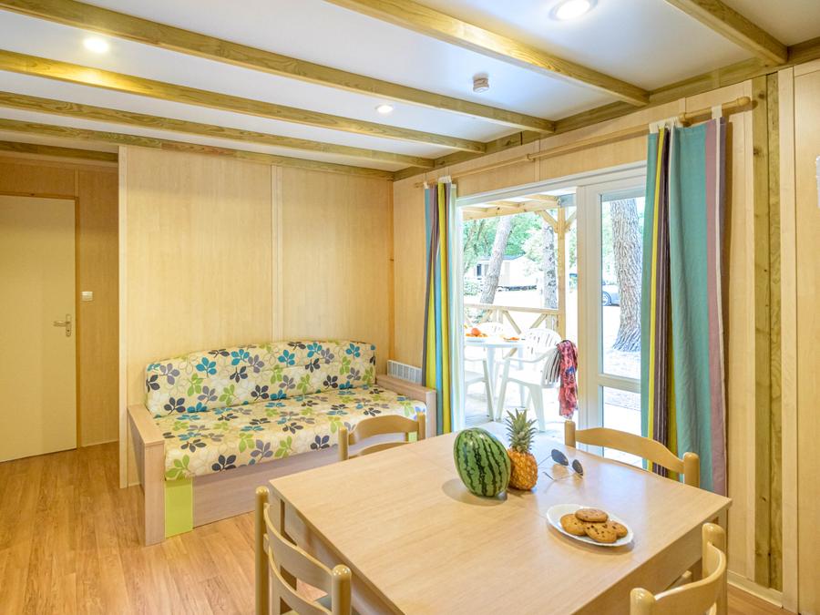 Chalet 7 personnes - 3ch (sans TV)-terrasse couverte- 32m² | STANDARD 7
