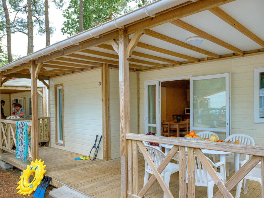 Chalet 7 personnes - 3ch (sans TV)-terrasse couverte- 32m² | STANDARD 0