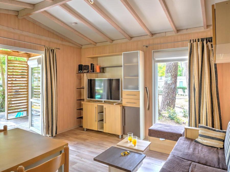 Chalet 4 personnes - Cottage Premium 2ch | PREMIUM - 32 à 50m² terrasse couv. - TV - LV 3