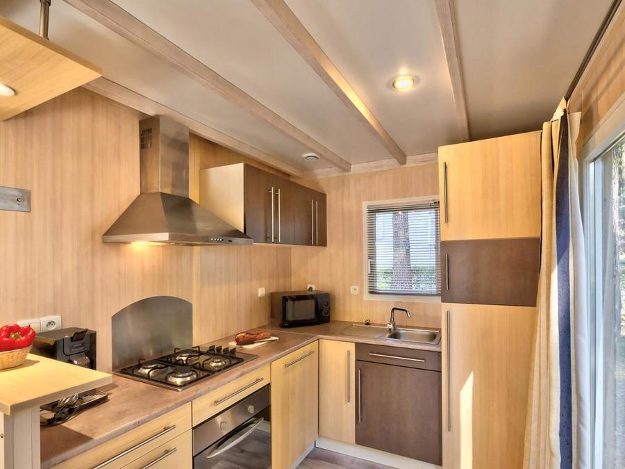 Chalet 4 personnes - Cottage Premium 2ch | PREMIUM - 32 à 50m² terrasse couv. - TV - LV 4