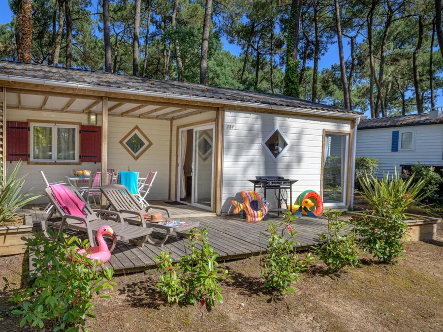 Chalet 4 personnes - Cottage Premium 2ch | PREMIUM - 32 à 50m² terrasse couv. - TV - LV 0