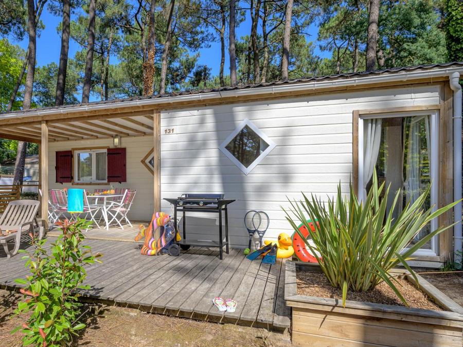 Chalet 4 personnes - Cottage Premium 2ch | PREMIUM - 32 à 50m² terrasse couv. - TV - LV 14