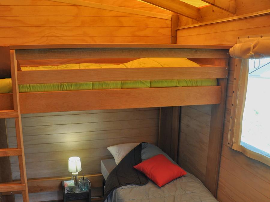 Lodge 5 personnes - Cosyflower 2ch -TV-plancha-terrasse couverte-28m² | CONFORT 8