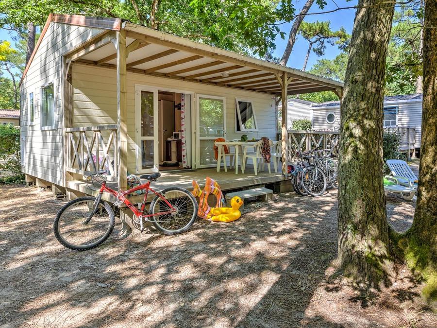 Chalet 4 personnes - 2ch (sans TV)- terrasse couverte-24m² | STANDARD 0