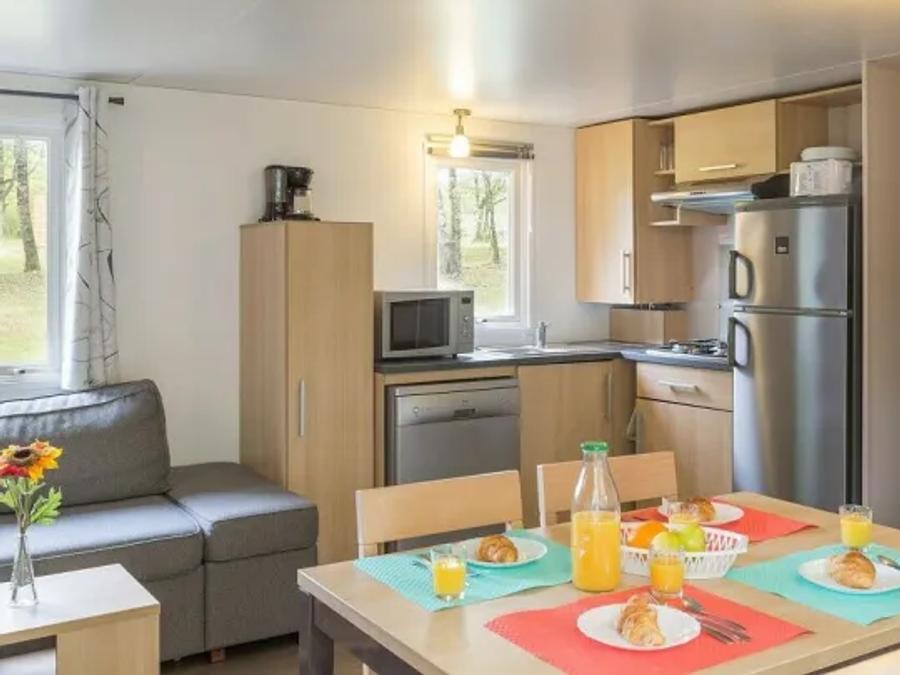 Mobilhome 6 personnes - Premium 3 chambres 2 salles de bain Lounge 2