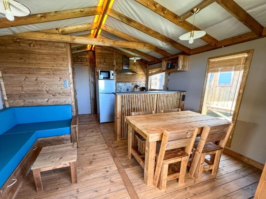 Bungalow toilé 4 personnes - Cottage Panoramik - 2 chambres 3
