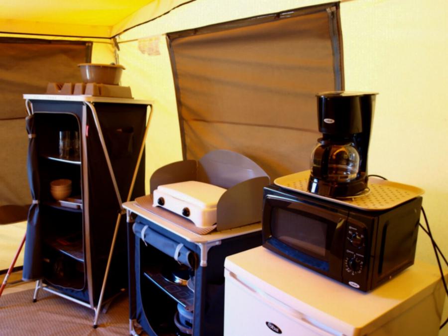 Tente 4 personnes - Tente Escapade (sans sanitaires) 0