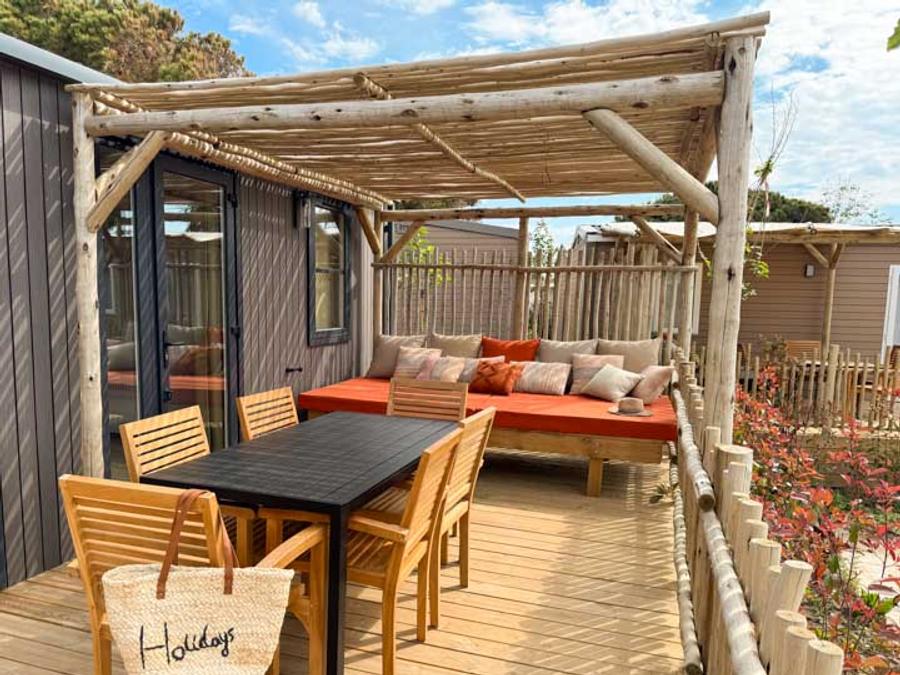 Mobilhome 4 personnes - Cottage Cosy 2ch 4pers 2sdb 5