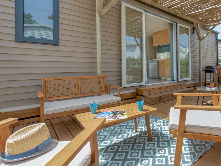 Mobilhome 4 personnes - Prestige Garden 4 Personnes - 2 Chambres Climatisé 2