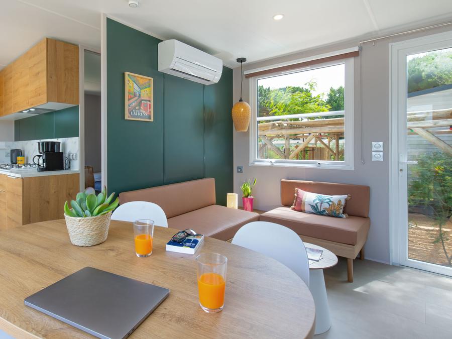 Mobilhome 4 personnes - Prestige Garden 4 Personnes - 2 Chambres Climatisé 0