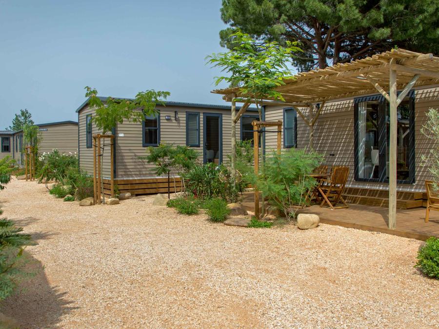 Mobilhome 4 personnes - Prestige Garden 4 Personnes - 2 Chambres Climatisé 5