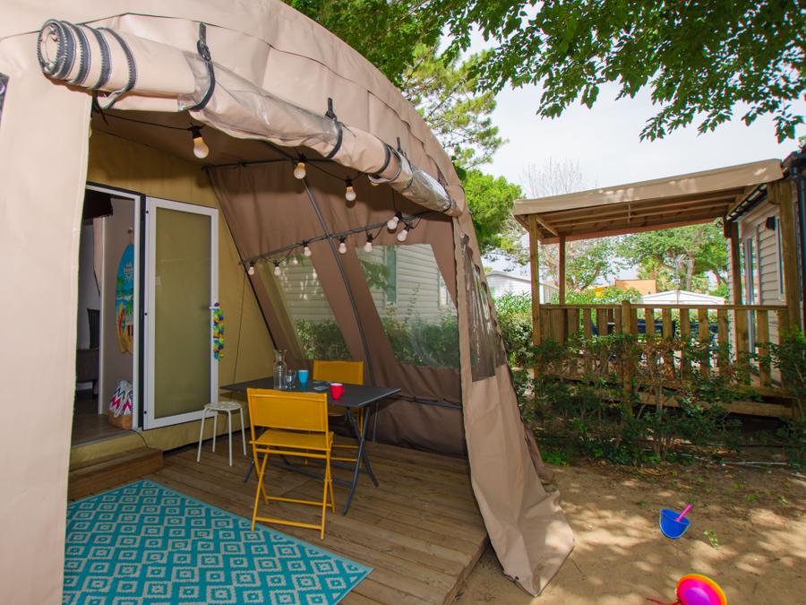 Hébergement 4 personnes - Coco Sweet Tente 4Personnes - 2 Chambres Non Climatisée 3