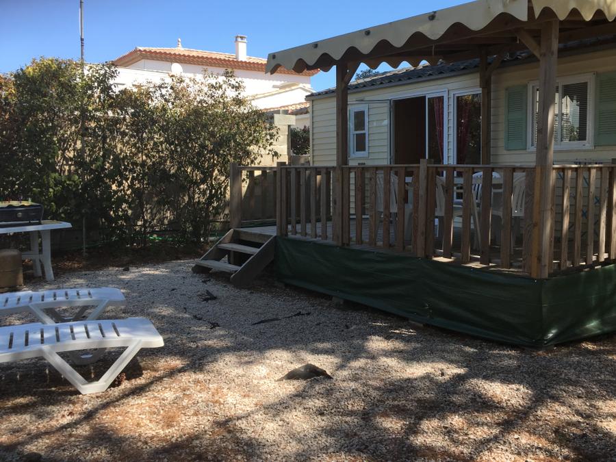 Mobilhome 4 personnes - 2 chambres non clim + terrasse 8