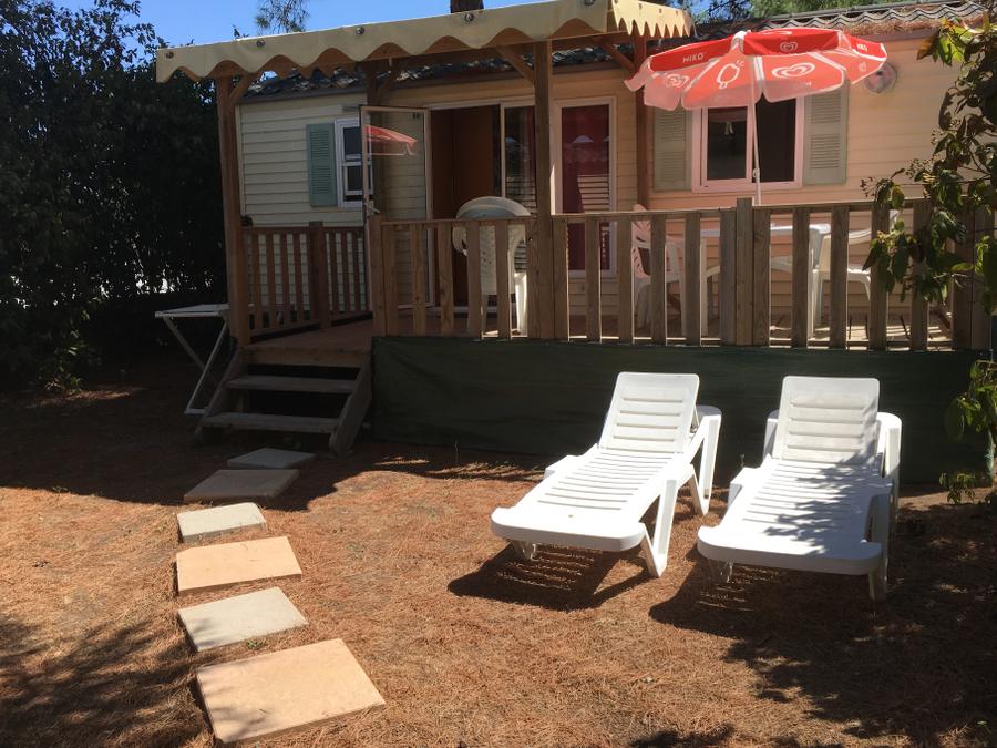 Mobilhome 4 personnes - 2 chambres non clim + terrasse 0
