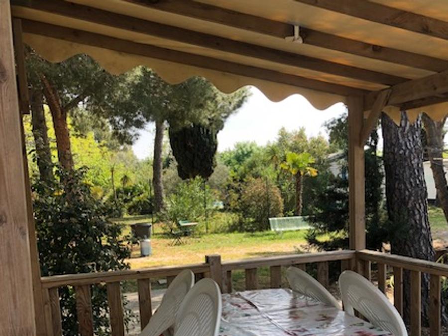 Mobilhome 4 personnes - 2 chambres non clim + terrasse 7