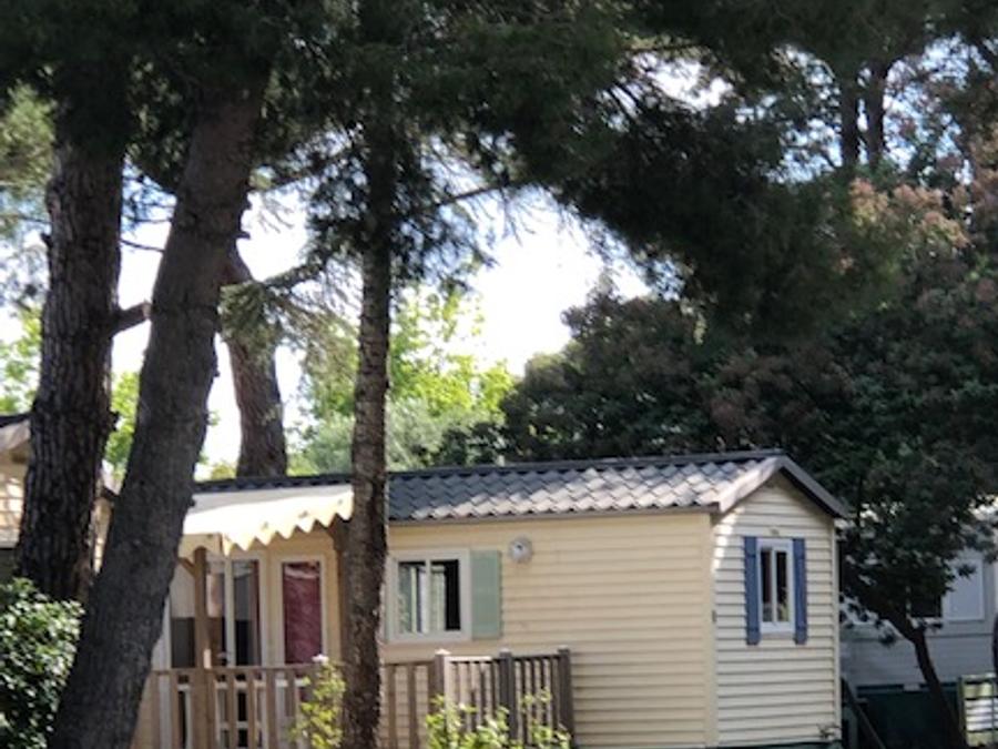 Mobilhome 4 personnes - 2 chambres non clim + terrasse 5