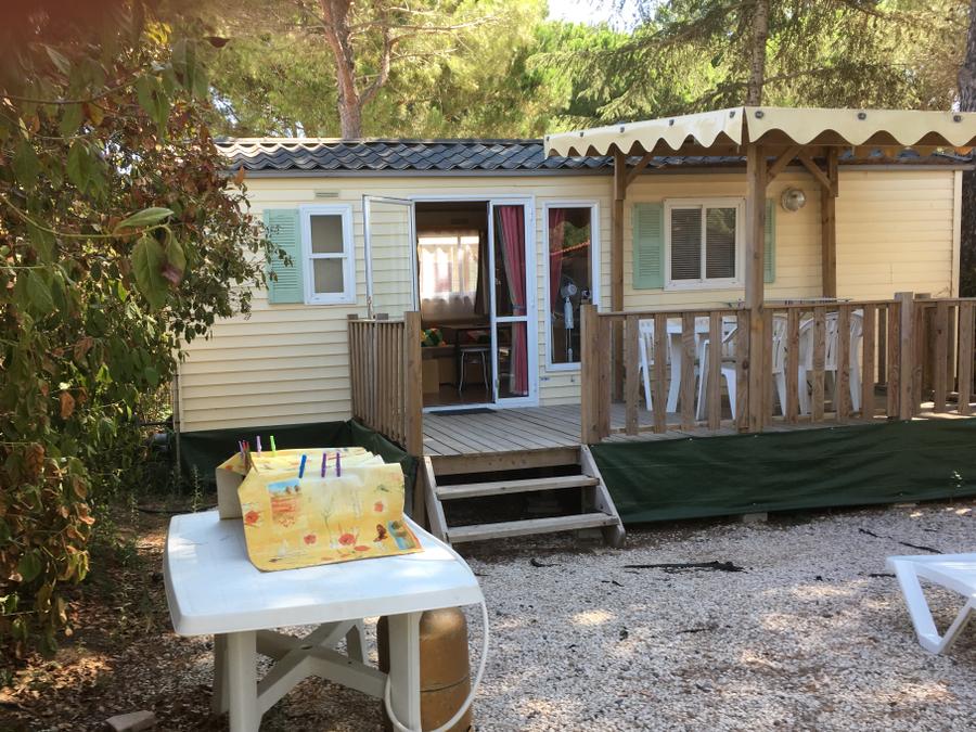 Mobilhome 4 personnes - 2 chambres non clim + terrasse 9